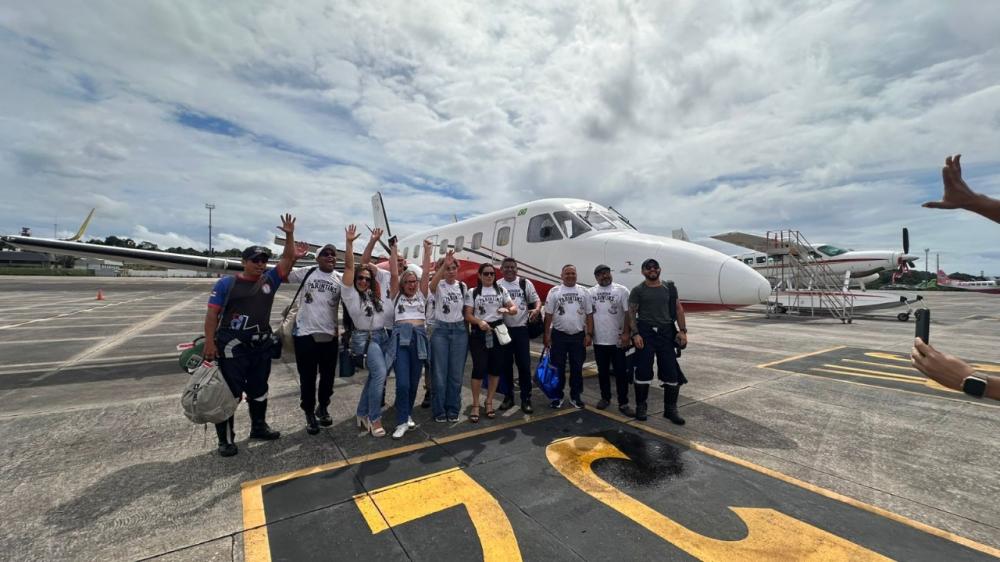 Equipes da SES-AM começam a chegar à Ilha Tupinambarana para reforçar assistência em saúde