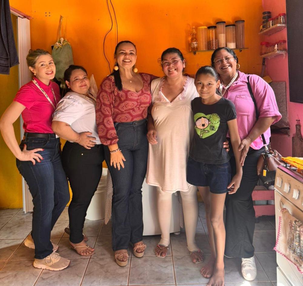 Vice-prefeita de Parintins, Vanessa Gonçalves, visita pacientes em Manaus e reforça compromisso com a humanização