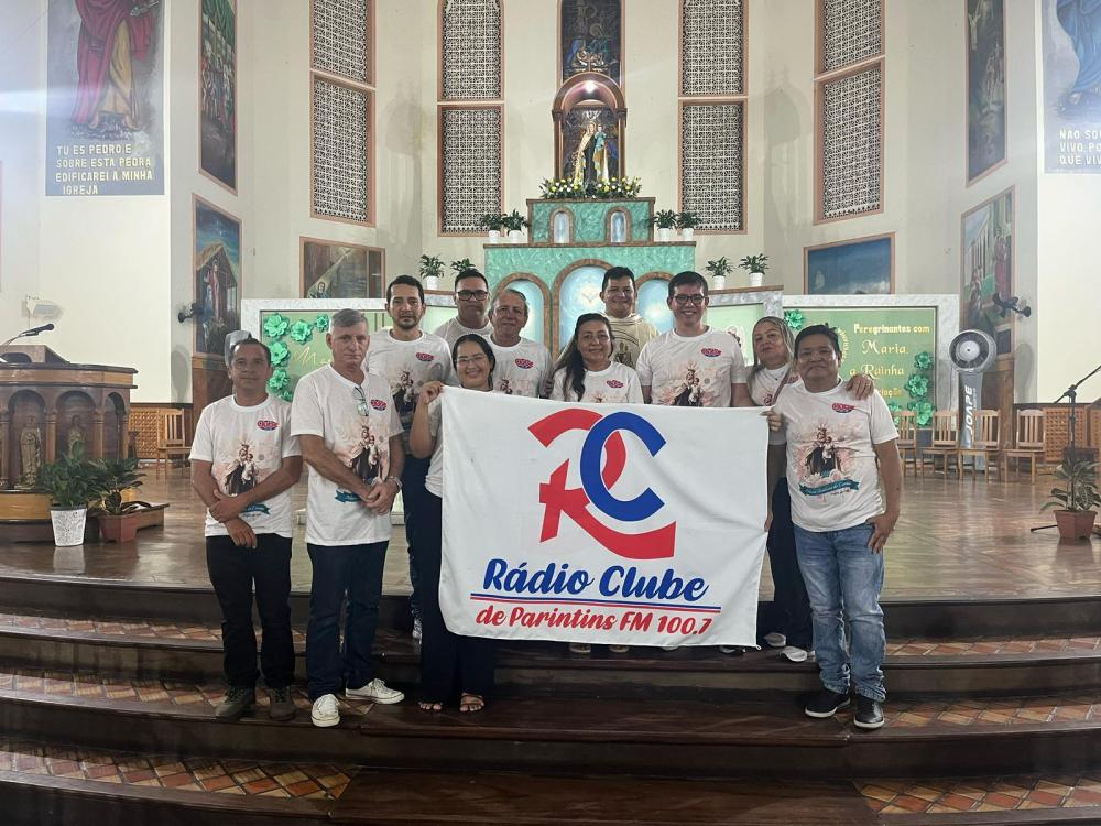 Rádio Clube e Portal Clube FM participam de missa em homenagem à imprensa parintinense