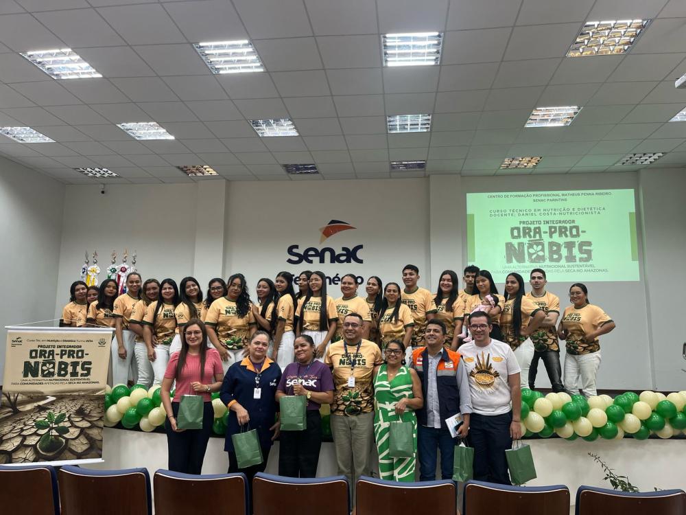 Senac apresenta projeto nutricional para comunidades afetadas pela seca