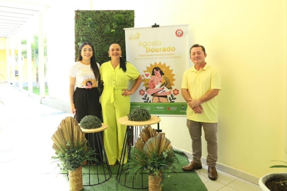 Vice-prefeita Vanessa Gonçalves prestigia abertura do Agosto Dourado e reforça apoio às mães