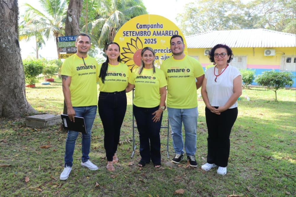 Vanessa Gonçalves participa de ação do CAPS II e reforça valorização da vida