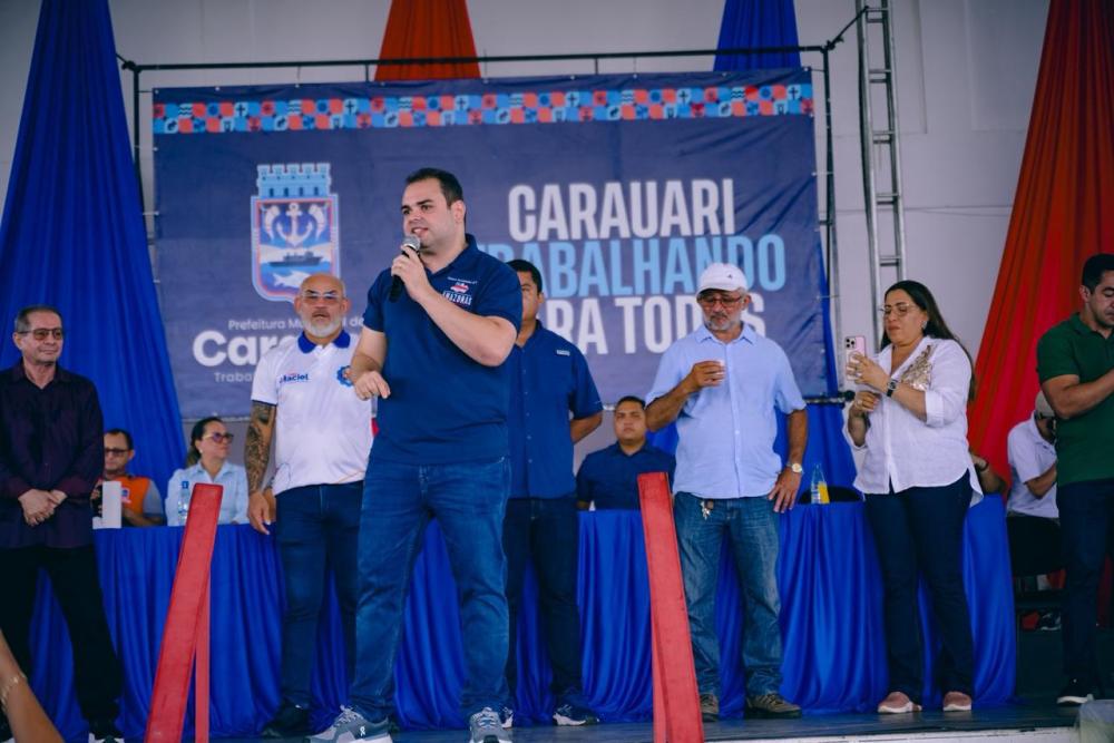 Deputado Roberto Cidade destina emendas parlamentares para Carauari