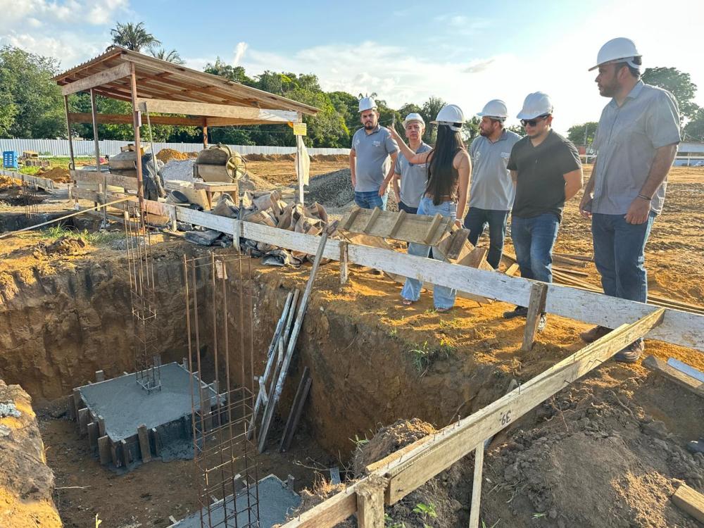 Obras da nova Maternidade de Parintins chegam a 20% de execução