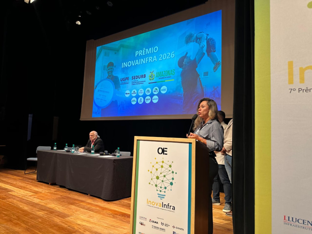 Prosamin+ recebe prêmio nacional por inovação em Engenharia e Infraestrutura