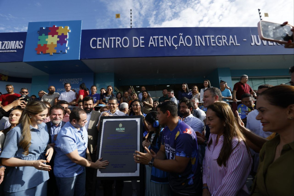 Governador interino Roberto Cidade inaugura Centro de Atenção Integral Juventude TEA