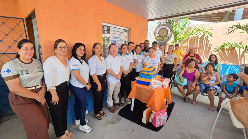 Ação de saúde marca comemoração de um ano da UBS do Macurani