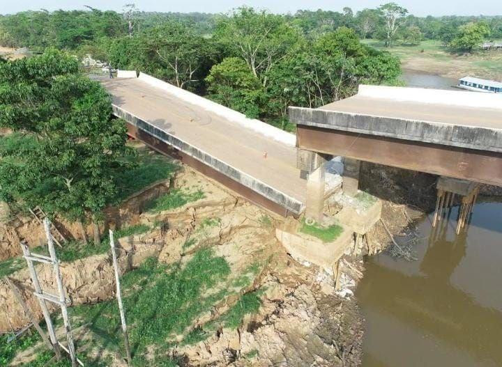 BR-319: ponte que desabou em 2022 será liberada para o tráfego