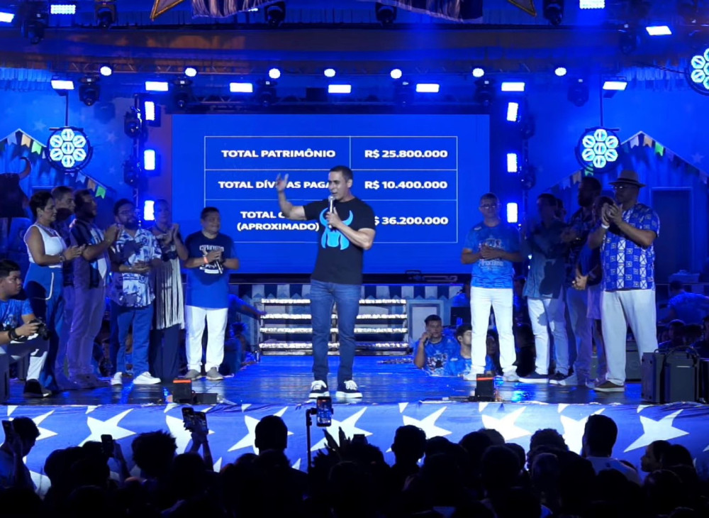 Rossy Amoedo apresenta crescimento patrimonial do Boi Caprichoso durante lançamento do álbum