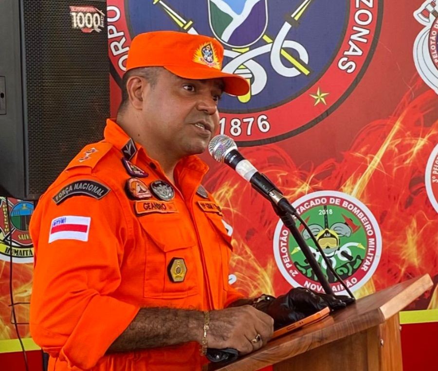 Após 21 anos, Parintins volta a ter comandante parintinense no Corpo de Bombeiros