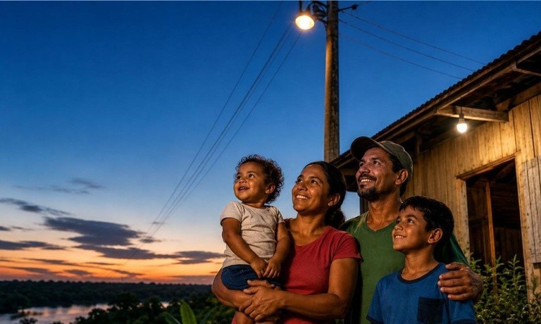 Governo Federal amplia Luz para Todos e leva energia elétrica a áreas remotas da Amazônia Legal