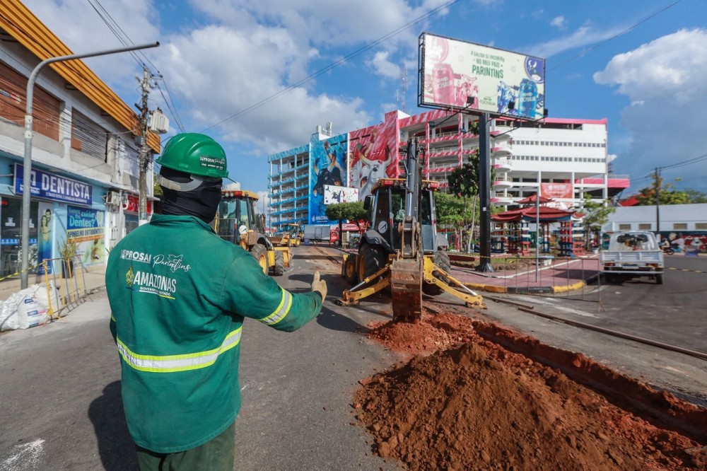 Missão do BID acompanha avanço das obras do Prosai Parintins