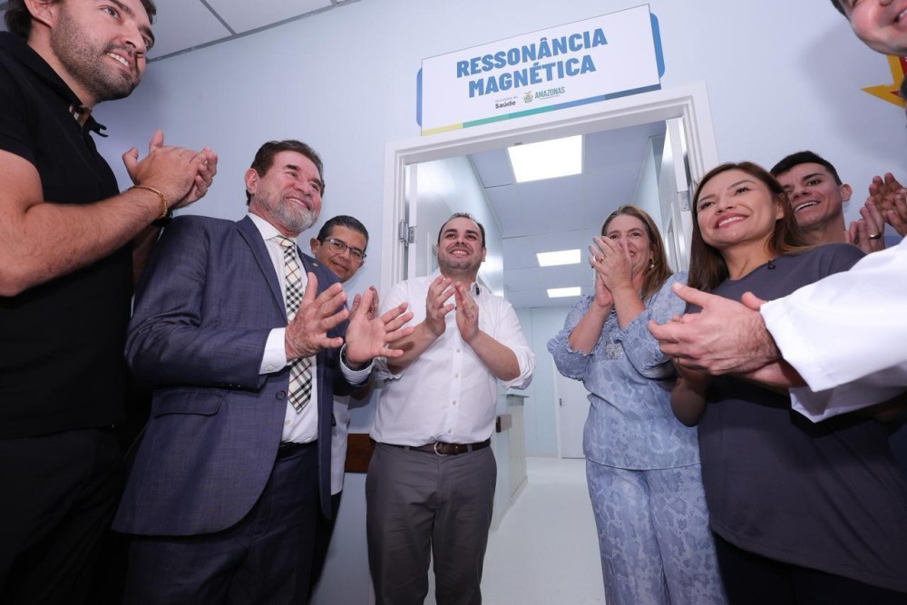 Governador Roberto Cidade entrega nova ressonância magnética a Fundação Hospital Adriano Jorge