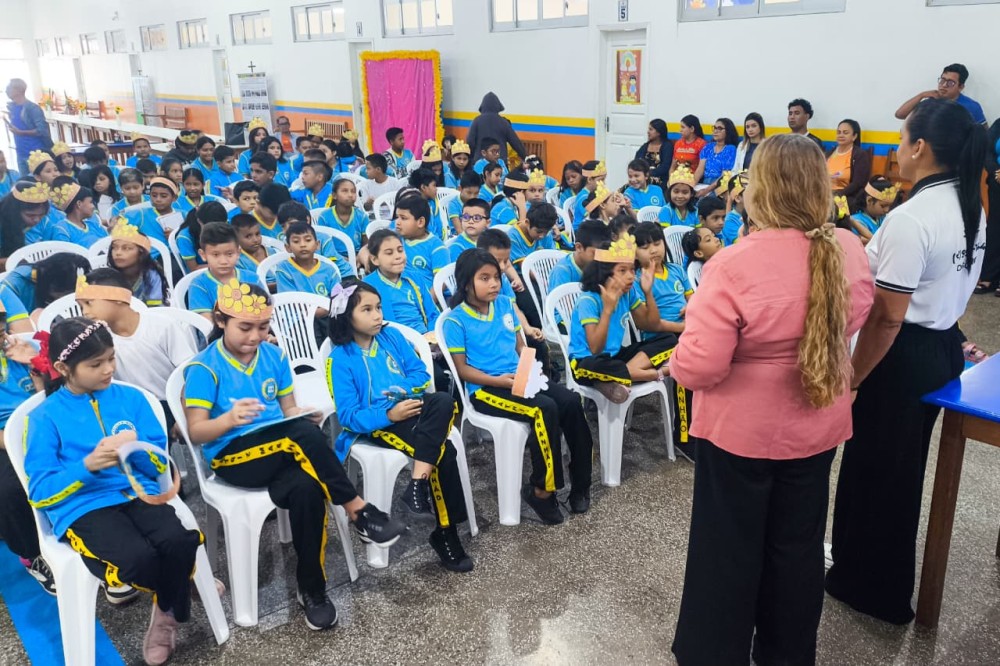 Escola Municipal Beatriz Maranhão recebe palestra de combate à violência sexual contra crianças e adolescentes