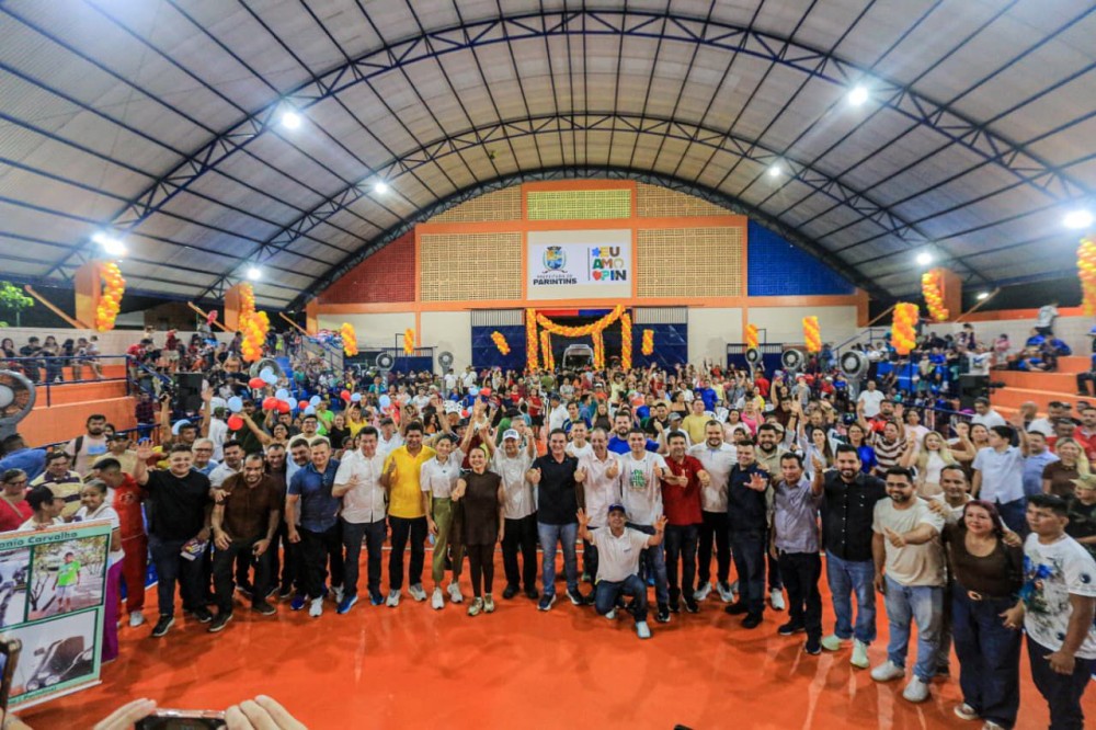 Esporte e lazer: Prefeitura de Parintins entrega novo ginásio poliesportivo e cultural à Vila Amazônia