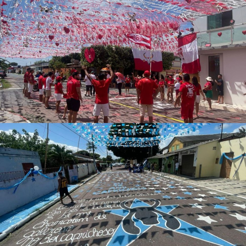 Em clima de Copa e Festival, Prefeitura de Parintins realiza concurso “Minha Rua Enfeitada para o Festival”