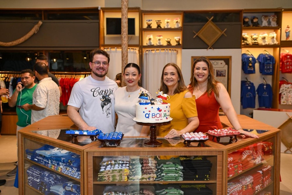Q’Boi celebra 30 anos e reinaugura loja em novo espaço modernizado em Parintins