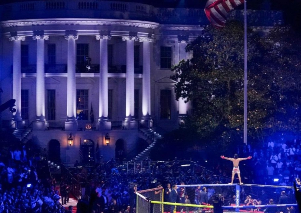 Amazonense Diego Lopes faz história no UFC Freedom 250 com nocaute nos EUA