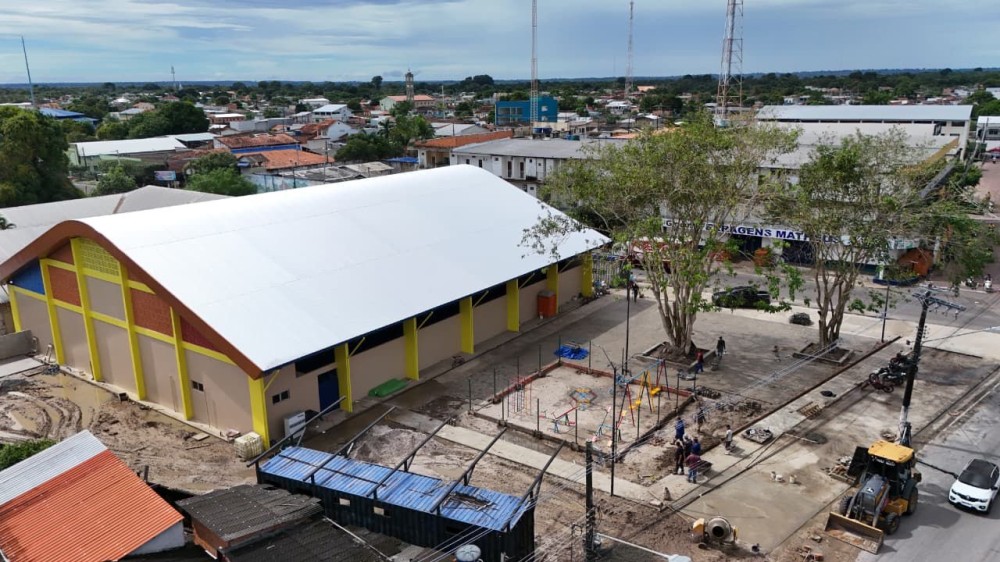 Prefeitura de Parintins finaliza obra do Complexo Esportivo da escola João Bosco
