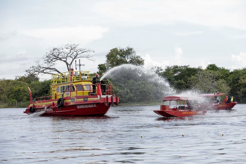 Pelo segundo ano consecutivo, embarcação de combate a incêndios reforçará atuação dos Bombeiros em Parintins