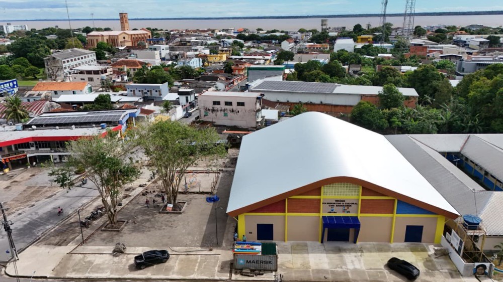 Com emenda de Mayra Dias, Complexo Esportivo da Escola João Bosco será inaugurado nesta sexta-feira em Parintins
