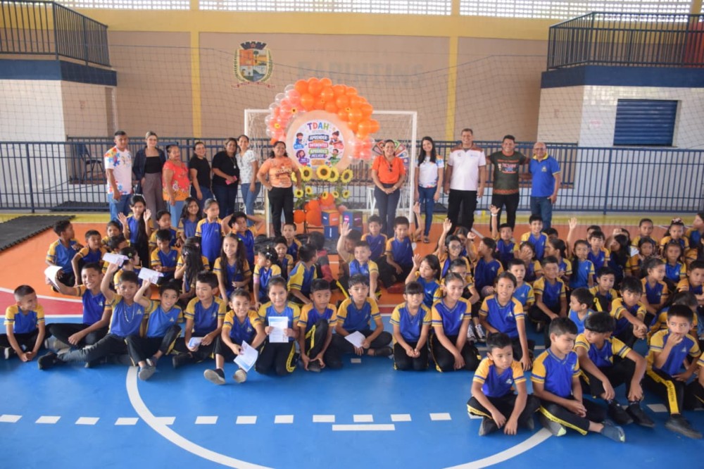 Em celebração ao Dia Mundial do TDAH, Escola Irmã Cristine recebe atividades adaptadas realizadas pelo Núcleo Girassol