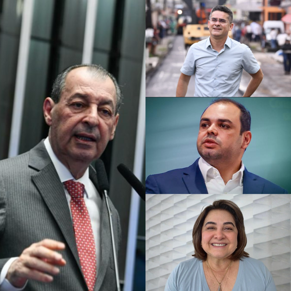 Omar Aziz na liderança isolada e empate triplo entre Maria do Carmo, Roberto Cidade e David Almeida, revela Action