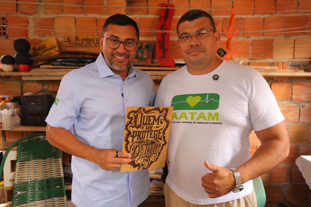 Em visita a paciente transplantado, Wilson Lima ressalta avanço do programa que já realizou mais de 300 transplantes