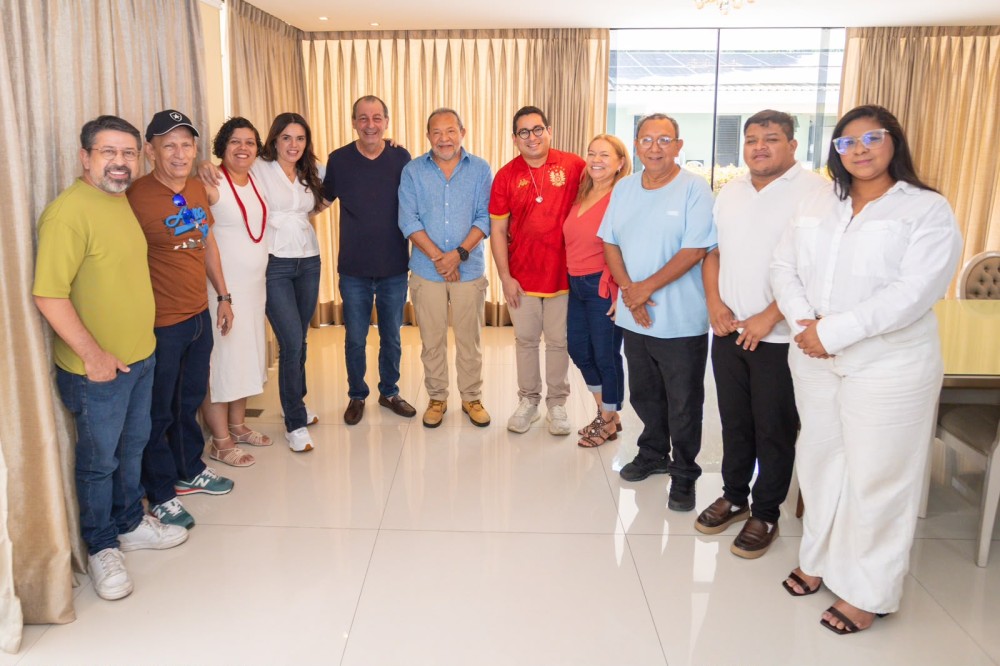 PCdoB Amazonas se reúne com Omar Aziz e confirma apoio da Federação Brasil da Esperança à chapa para o governo do estado