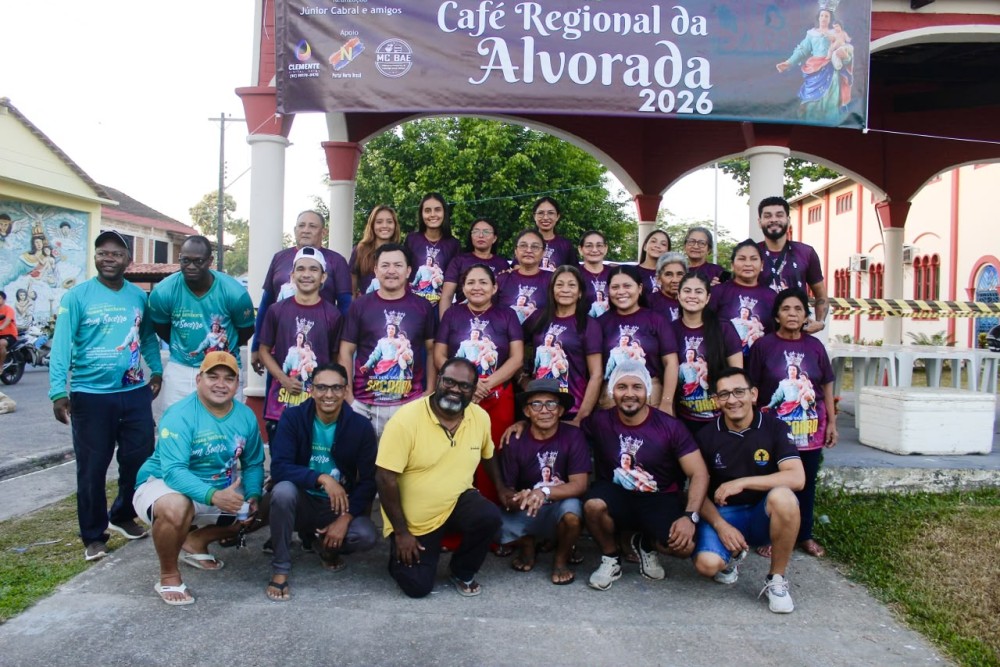 Café da Alvorada marca início da Festa de N. Sra. do Bom Socorro, em Barreirinha