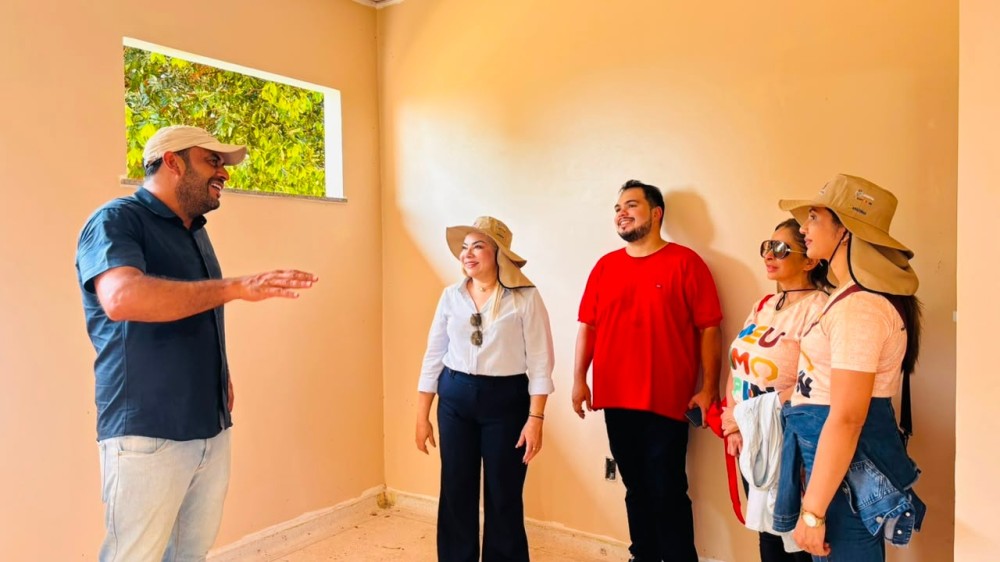 Visita técnica marca a retomada das obras do Centro de Qualificação Profissional da Vila Amazônia