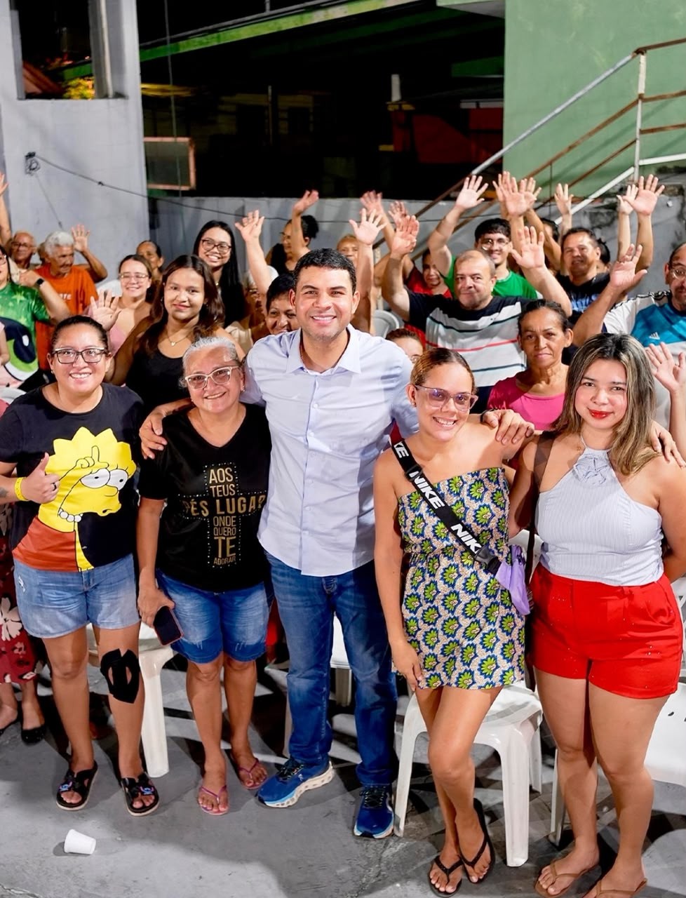 Saullo Vianna reforça diálogo com moradores do bairro Santa Luzia