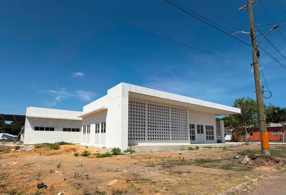 Obra da nova UBS Porte II do Distrito do Mocambo entra na reta final