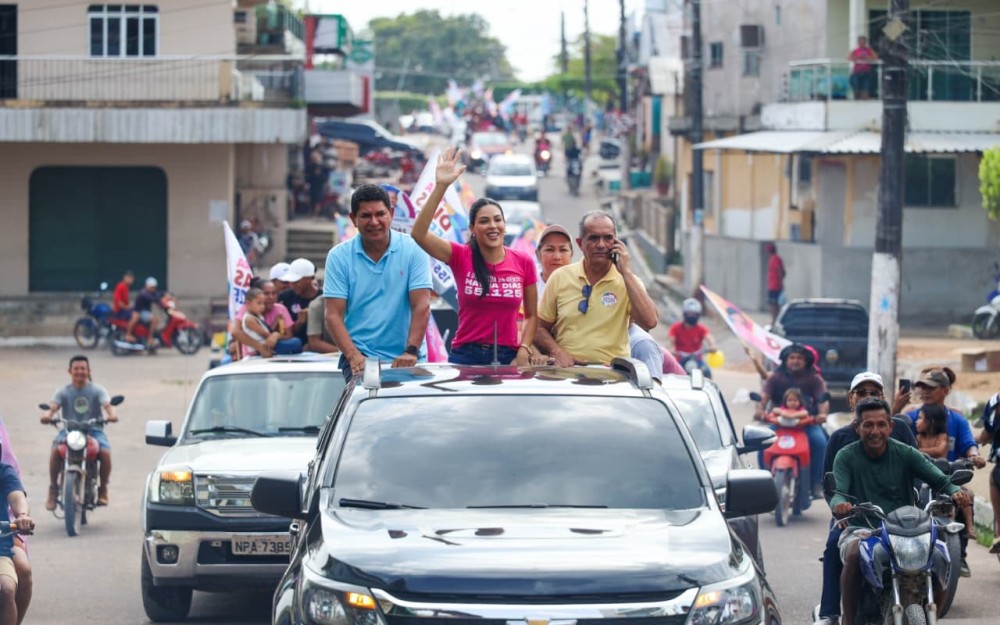 Mayra Dias é recebida com festa em Nova Olinda do Norte e reafirma compromisso com novos investimentos