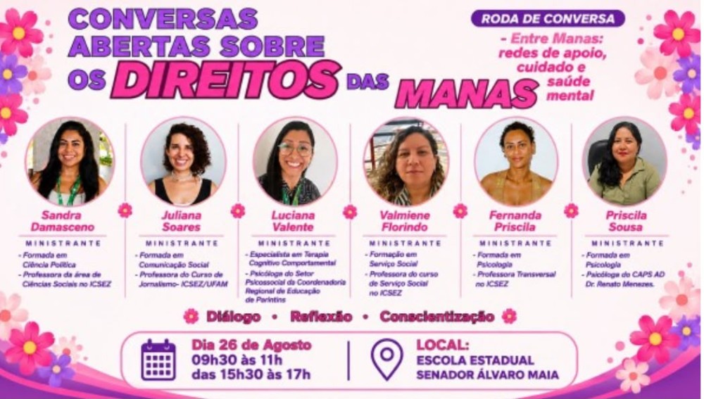 Curso de Jornalismo da Ufam/Parintins promove palestras sobre violência contra a mulher