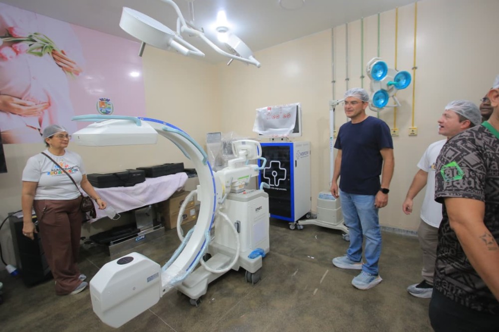 Parintins recebe arco cirúrgico de alta tecnologia em parceria com Governo Federal