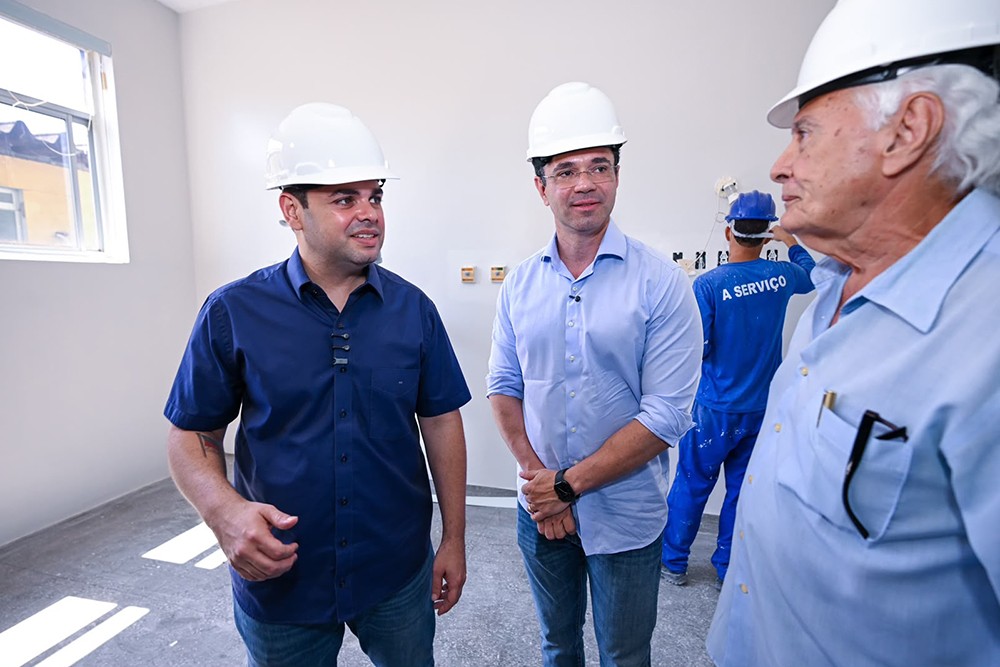 Roberto Cidade vistoria revitalização de SPA e da Fundação de Medicina Tropical em Manaus