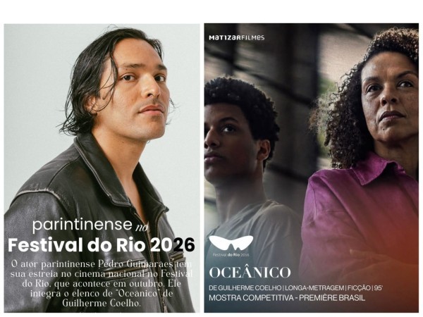 Ator parintinense integra elenco de 'Oceânico' com première mundial no Festival do Rio