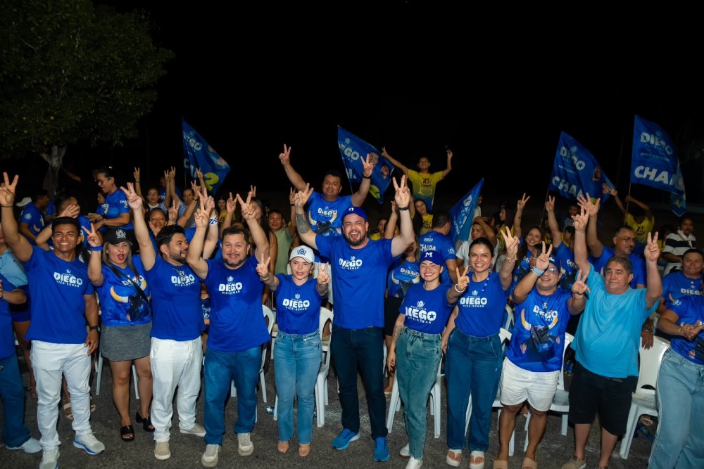 Chapa 2 “Amor Caprichoso” Diego Mascarenhas e Edwan Oliveira encerra campanha com agenda intensa e grande mobilização em Parintins