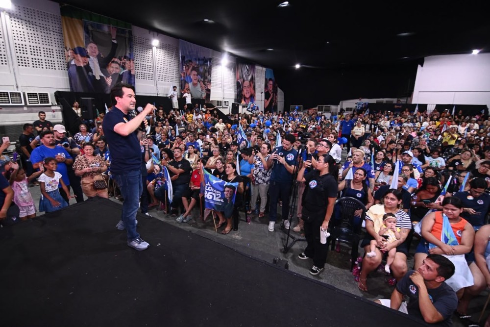 Jender Lobato reúne mais de 2 mil lideranças em grande mobilização na Arena Avante, em Manaus