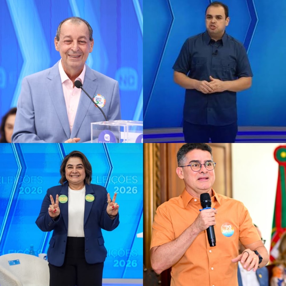Omar Aziz lidera Ipen/G6; vantagem chega a quase 10 pontos sobre Cidade e passa de 15 sobre Maria e David