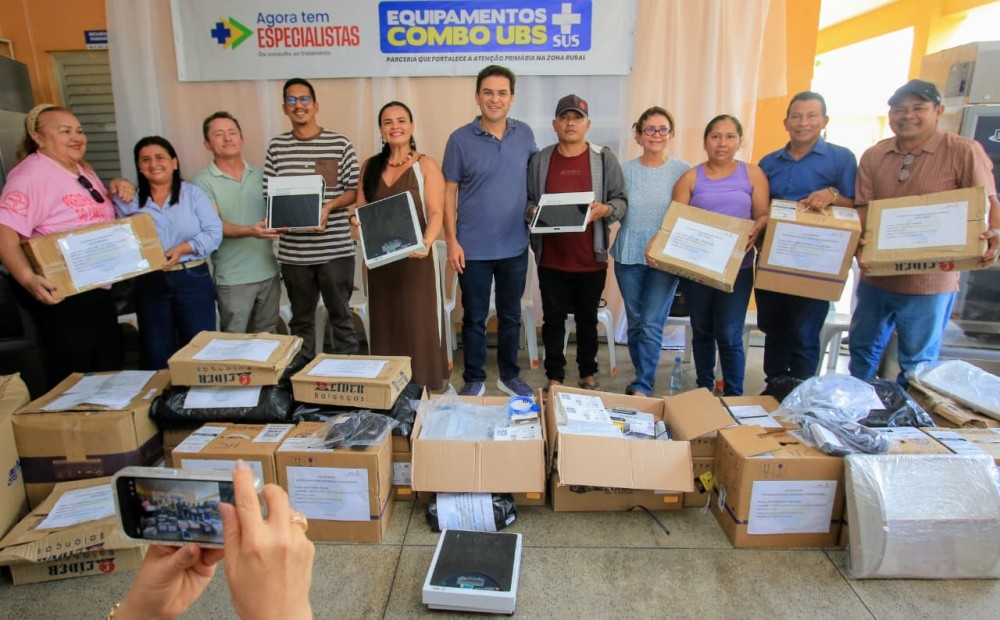 UBS da zona rural de Parintins recebem novos equipamentos em parceria com o Governo Federal