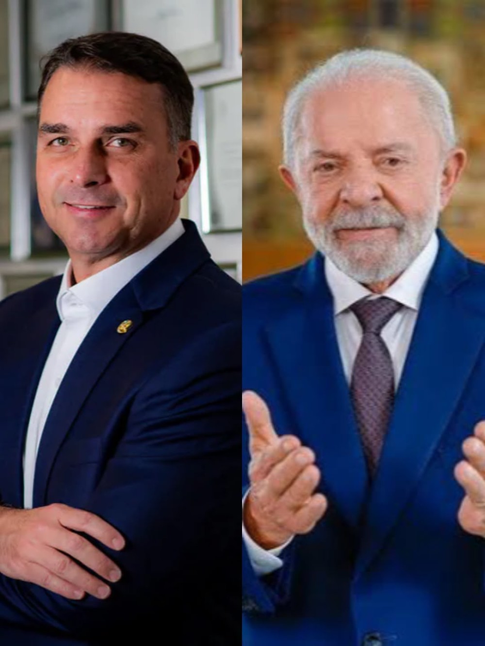 Lula e Flávio Bolsonaro vão disputar o segundo turno da eleição presidencial
