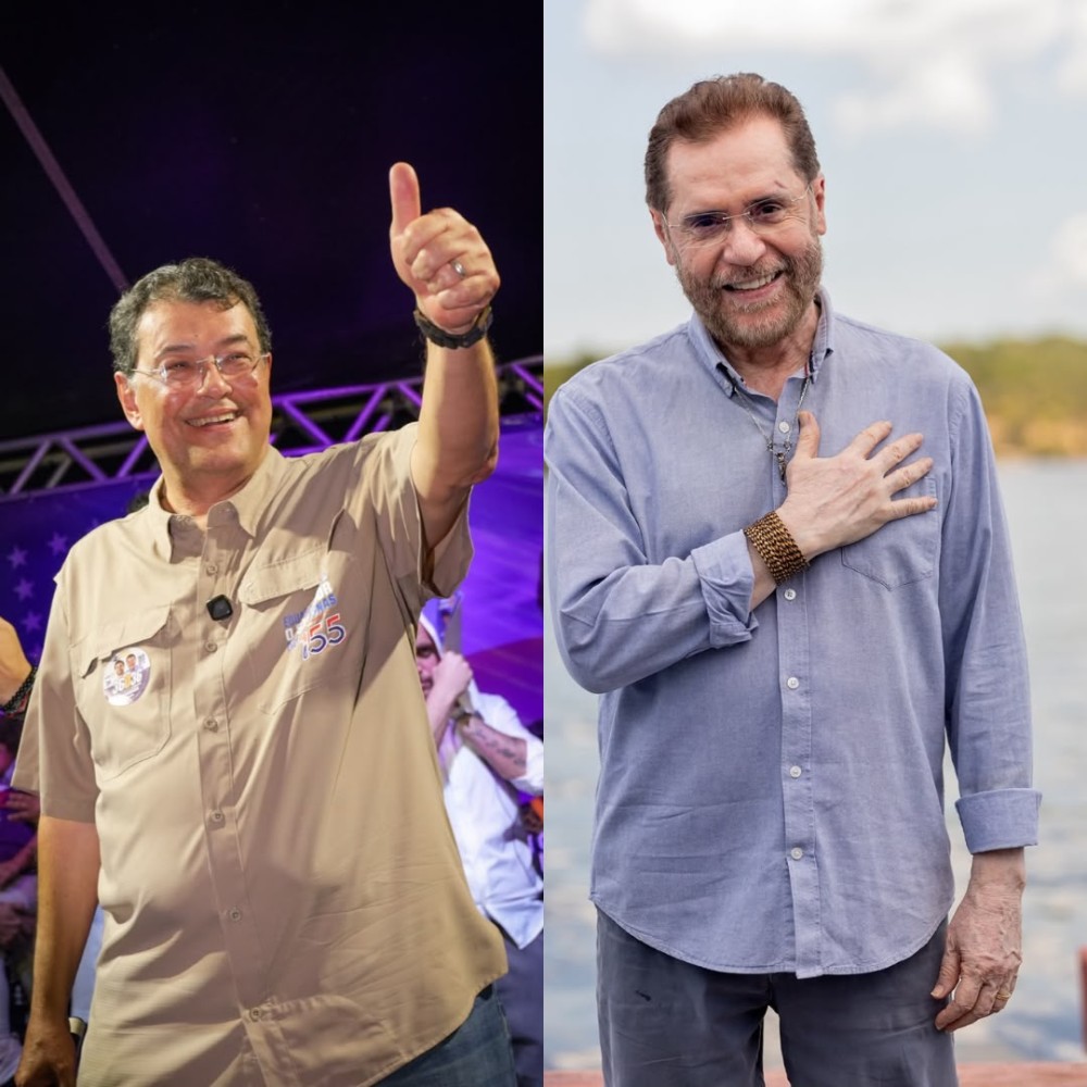 Eduardo Braga e Plínio Valério são reeleitos para o Senado pelo Amazonas