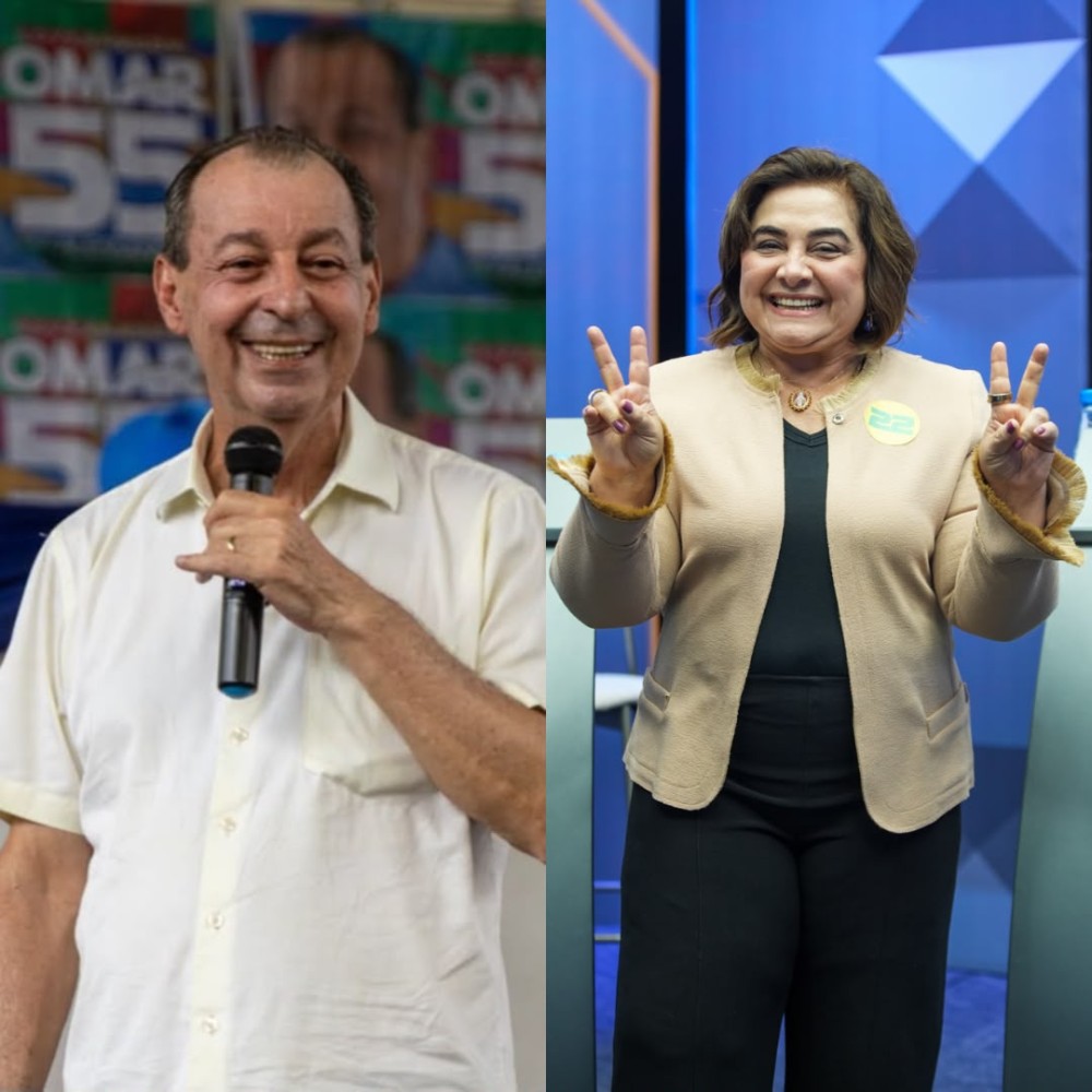 Omar Aziz e Professora Maria do Carmo avançam ao 2º turno no Amazonas