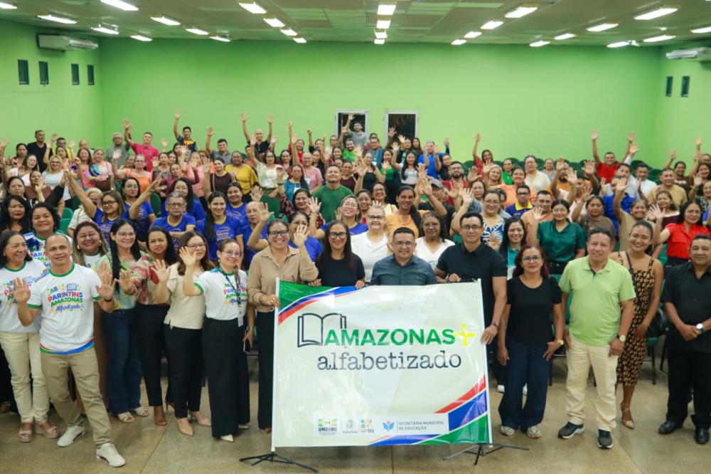 Semed Parintins promove abertura do 1º Ciclo Formativo do programa Amazonas Mais Alfabetizado