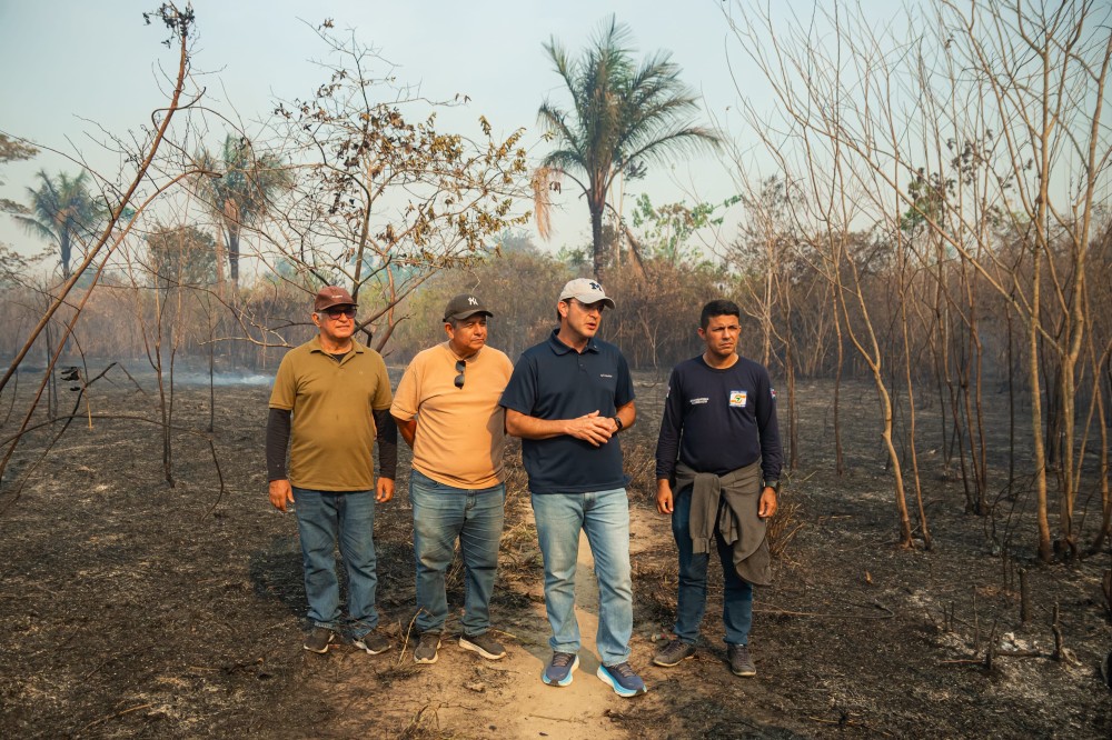 Prefeito Mateus Assayag vistoria ações de combate aos incêndios e contrata novos brigadistas