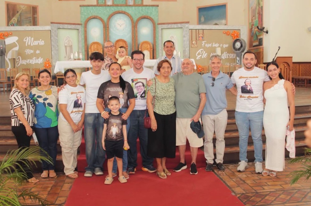 Família homenageia Enéas Gonçalves em missa pelos 70 anos de nascimento