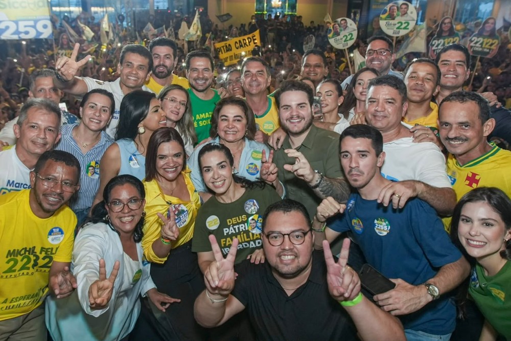 Bloquinho 22 reúne nomes da direita em Manaus nesta segunda-feira